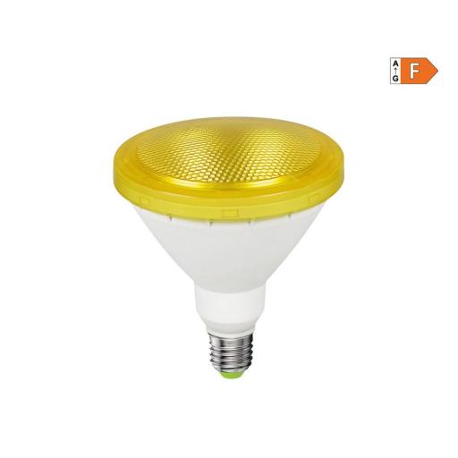 Bombilla par38 led e27 15w 1200lm luz amarilla ip64 ø12x13,8cm edm [0]