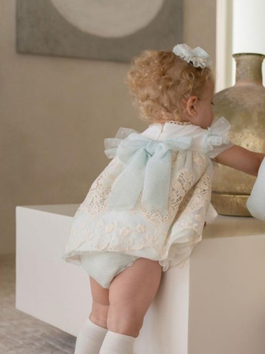 Miranda vestido Bebe Ceremonia Encaje "Lirio" 0120/V [2]