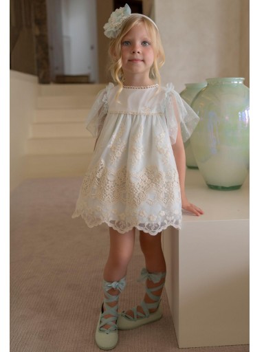 Miranda vestido Infantil Ceremonia Encaje "Lirio" 0220/V [1]