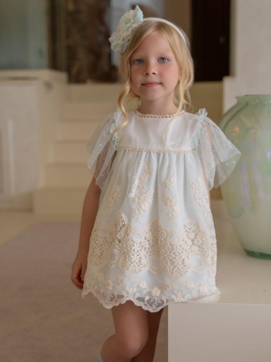 Miranda vestido Infantil Ceremonia Encaje "Lirio" 0220/V [2]