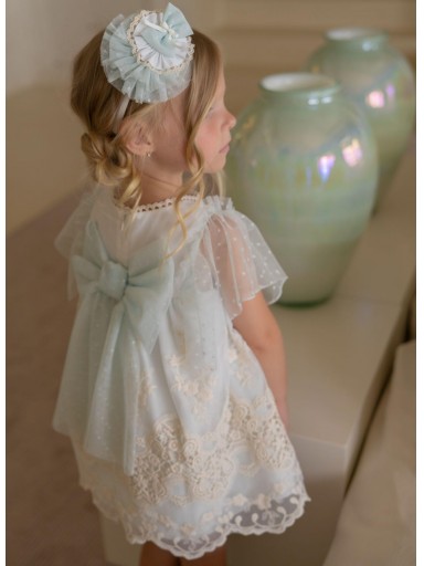 Miranda vestido Infantil Ceremonia Encaje "Lirio" 0220/V [3]