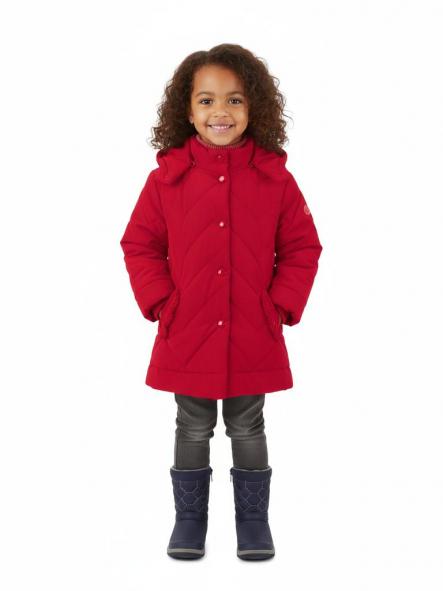 Miranda Abrigo Infantil  Guateado Rojo "Goldfinch" 36/0269/A
