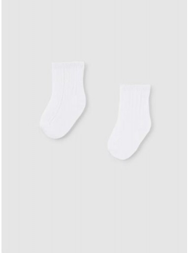 Mayoral Set 2 calcetines vestir 24-09708-073 Blanco