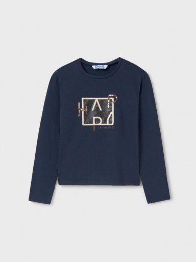 Mayoral Camiseta M/L 14-07004-018 Noche