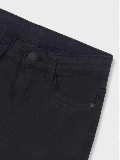 Mayoral Pantalón 5b slim fit básico 14-00582-026 Negro [1]