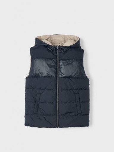 Mayoral Chaleco reversible 14-04347-020 Nuez