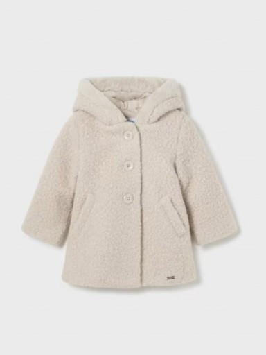 Mayoral abrigo Rizo Bebe 14-02478-036 Almendra