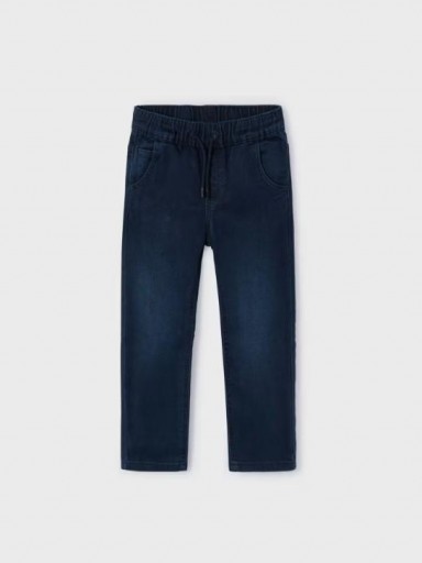 Mayoral Pantalón soft denim jogger 14-04531-012 Blue Black