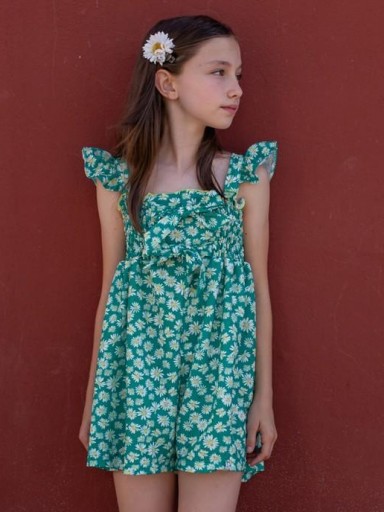 Nekenia Mono Corto Infantil Estampado Floral Lazadas 22VP01