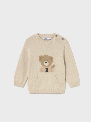 Mayoral Jersey Oso Bolsillo 15-02341-059 Cereal [1]