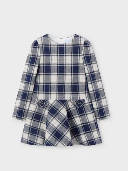 Mayoral Vestido Punto Jacquard 15-04921-089 Marino [0]