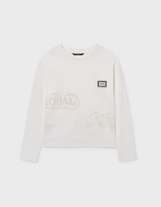 Mayoral Camiseta M/L Reviews 15-07014-054 Nata