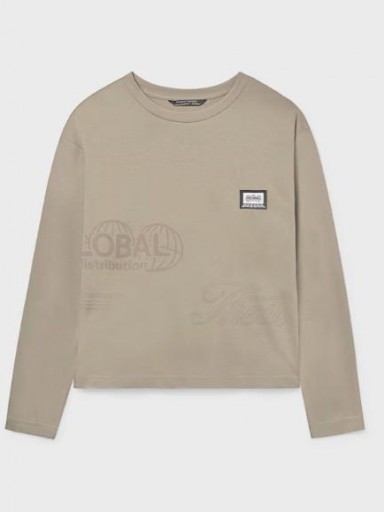 Mayoral Camiseta M/L Reviews 15-07014-055 Caliza [0]