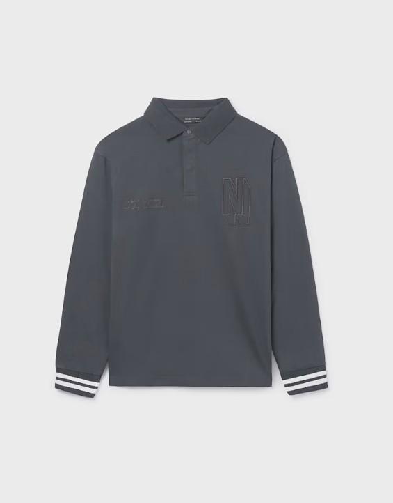 Mayoral Polo M/L Contrastes 15-07101-060 Sombra