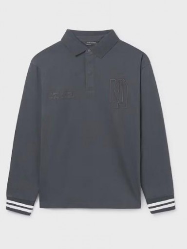 Mayoral Polo M/L Contrastes 15-07101-060 Sombra [0]