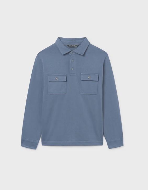 Mayoral Polo M/L Utlity 15-07103-065 Acero