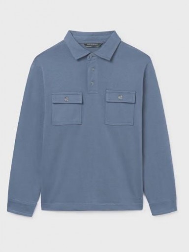 Mayoral Polo M/L Utlity 15-07103-065 Acero [0]