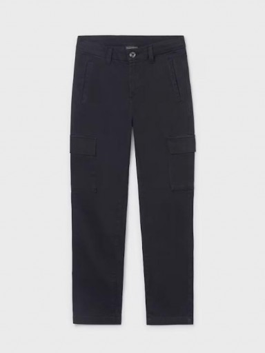 Mayoral Pantalón Multibolsillos 15-07566-032 Negro   