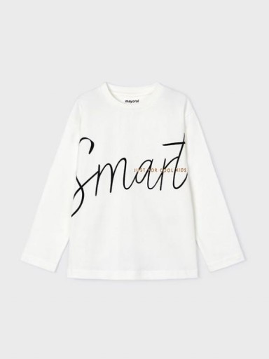 Mayoral Camiseta m/l  "Smart" 15-04039-038 Nata [0]