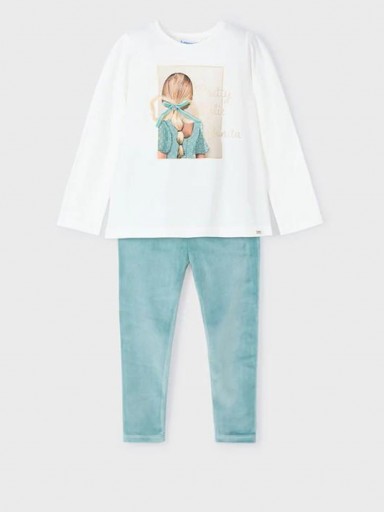 Mayoral conjunto leggins Velvet 15-04705-046 Jade [0]