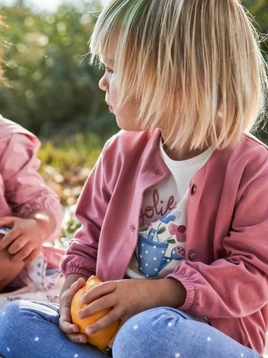 Mayoral Conjunto 3 piezas con chaqueta bebé 25-01737-091 Colorete