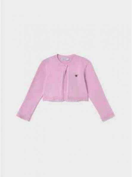 Mayoral Rebeca tricot basica Cuello redondo 25-00302-039 Malva