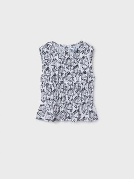 Mayoral Top Estampado 25-06036-022 Negro