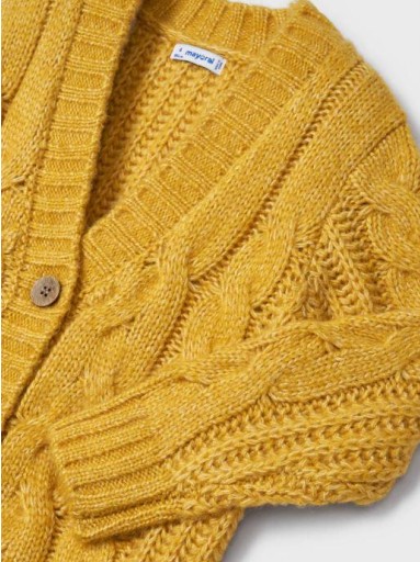 Mayoral Rebecon de tricot con trenzas para niña 12-04310-093 Miel vig. [3]