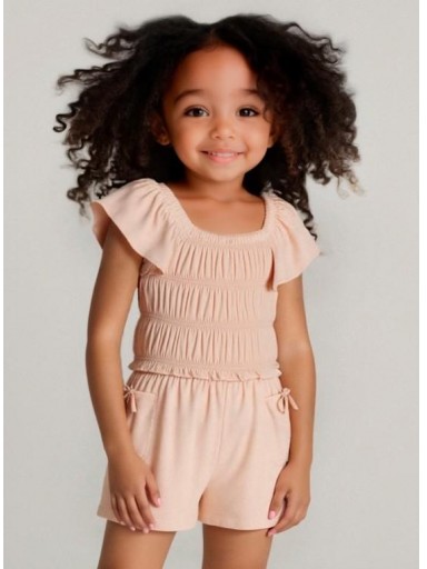 Mayoral Mono Fruncido 25-03873-016 Sepia [0]