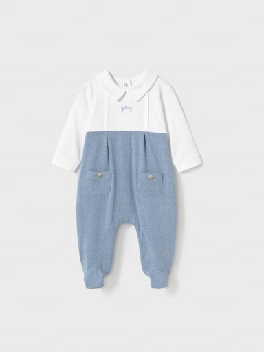 Mayoral Pelele largo cuello 25-01704-090 Bco-Riviera [0]