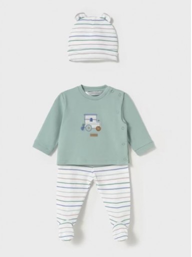 Mayoral Conjunto 3 piezas polaina 25-01557-021 Jade [0]