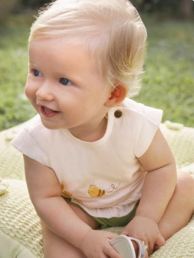 Mayoral Conjunto 4 piezas  estampado recién nacida  25-01664-033 Oliva