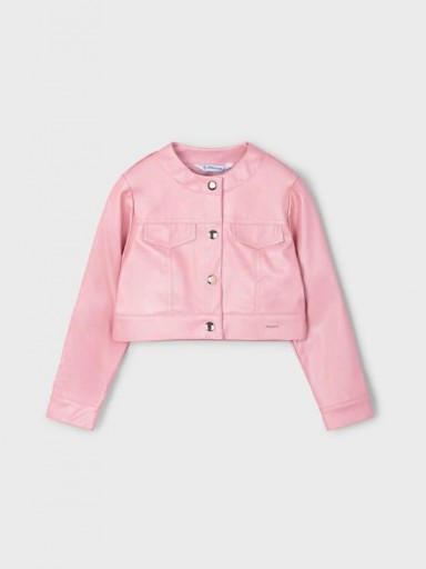 Mayoral Chaqueta PU 25-03404-018 Rosado [0]