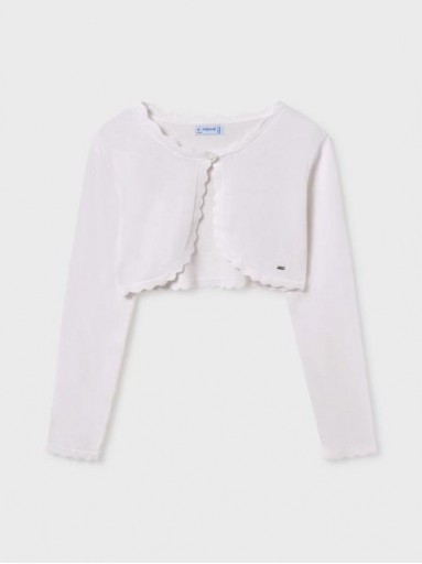 Mayoral Rebeca tricot basica 25-00332-056 Crudo