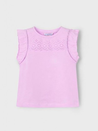 Mayoral Camiseta Tirantes Combinado 25-03020-095 Malva