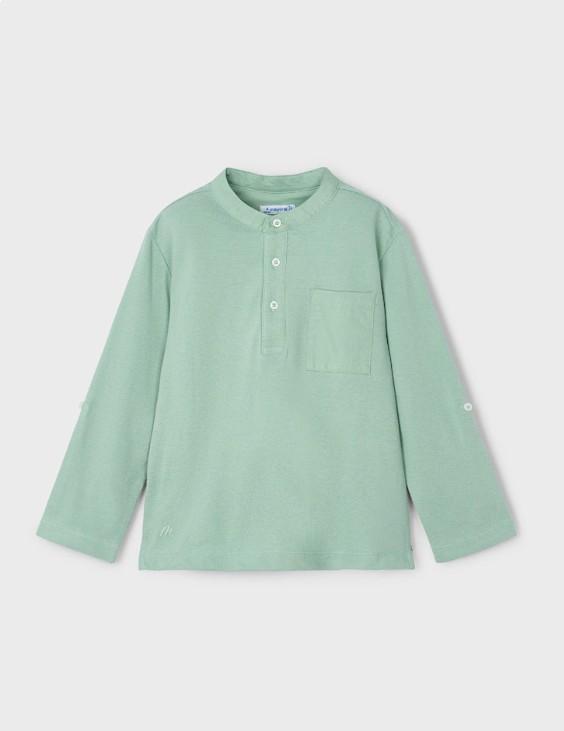 Mayoral Polo m/c Cuello Mao 25-03111-074 Laurel