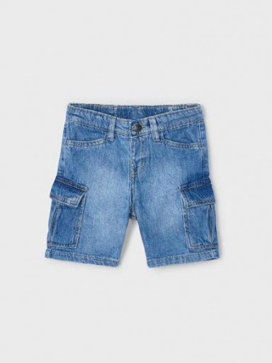 Mayoral Bermuda Denim Cargo 25-03229-097 Medio