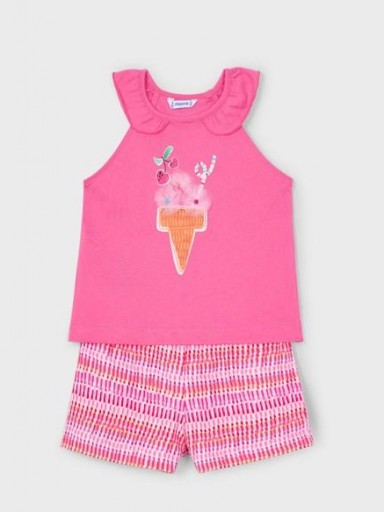 Mayoral Conjunto Short Aplicaciones 25-03214-067 Camelia