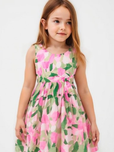 Mayoral Vestido Estampado 25-03913-044 Malva [0]