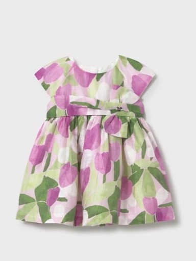 Mayoral Vestido ceremonia estampado  25-01909-015 Malva [0]