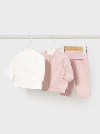 Mayoral Chandal Felpa 3 Piezas 15-02607-040 Rosa Baby [0]