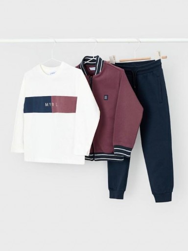 Mayoral Chandal Bomber Camiseta 15-04810-078 Ciruela [0]