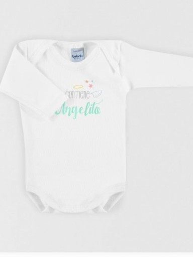 Babidu Body estampado frase m/l 1112C [0]