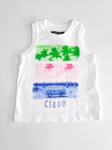 Mayoral Camiseta Tirantes bebe "Ciao"  03706-01 Blanco