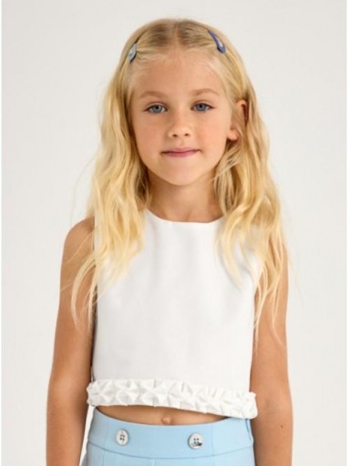 Mayoral  Top Detalle plisado 25-03022-014 Crudo [0]