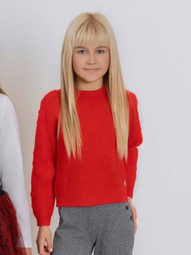 Miranda Jersey Infantil Punto Rojo Corazones 0316/J [1]