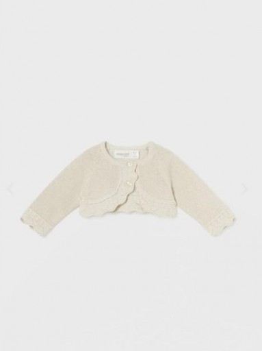 Mayoral Bolero tricot Hilo dorado 15-00307-074 Champagne [0]
