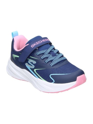 Skechers Zapatillas Microspec Tread Hyper Speed 303882L/NVMT Azul-Rosa  [0]