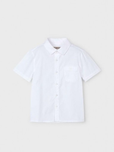 Mayoral Camisa m/c Suiting 25-03112-078 Blanco [1]