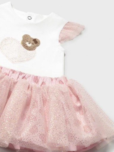 Mayoral Conjunto falda tul y camiseta 25-01874-040 Rosa [2]